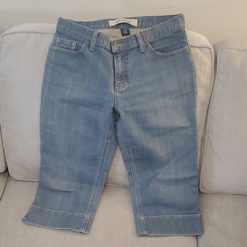 Gap Blue Capri Jeans
